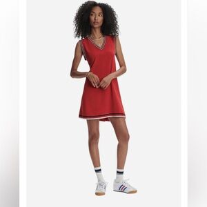 Varley Amanda 2.0 Courtdress 32.5” in Haute Red Tennis Dress Medium